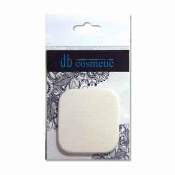 Спонж для макияжа db Cosmetic белый квадрат 997, 1 шт Спонж для макияжа db Cosmetic белый квадрат 997, 1 шт