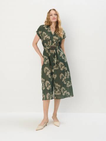Mohito - Сукня-сорочка міді - зелений - 32