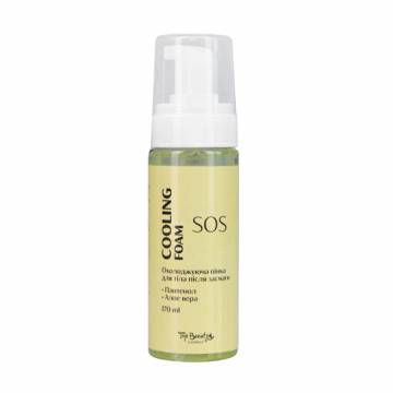 Охлаждающая пенка для тела после загара Top Beauty Cooling Foam SOS, 170 мл Охлаждающая пенка для тела после загара Top Beauty Cooling Foam SOS, 170 мл