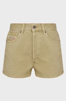 Женские коричневые джинсовые шорты D-GER Коричневый 28 Diesel A08899 0LGAJ