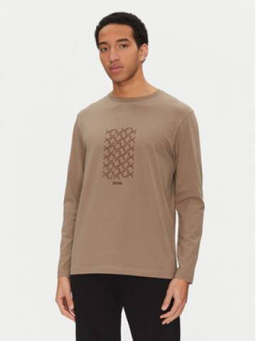 BOSS Longsleeve Togn 50534336 Коричневий Regular Fit BOSS Longsleeve Togn 50534336 Коричневий Regular Fit