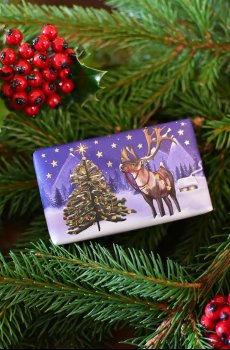 Брусок мыла The English Soap Company Christmas Deer 190 gr