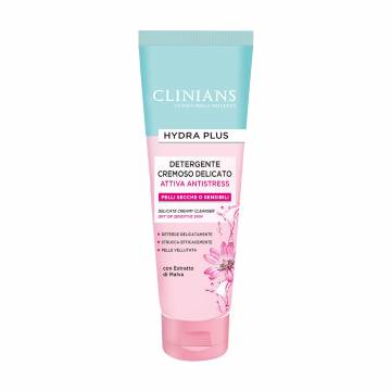 Деликатное средство для очищения кожи лица Clinians Hydra Plus Attiva Antistress, 150 мл