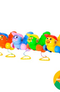 Игрушка-каталка Maximus Гусеница, 33*19*24 см (5100)