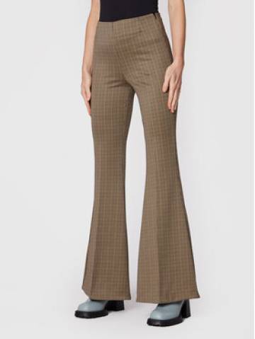 Liu Jo Штани з тканини WF2257 J4044 Бежевий Regular Fit Liu Jo Штани з тканини WF2257 J4044 Бежевий Regular Fit