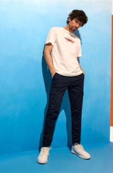 Штани cargo jogger - темно-синій