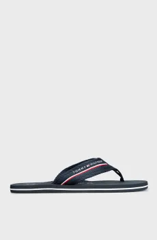 Мужские темно-синие вьетнамки CORPORATE HILFIGER BEACH SANDAL Синий 41 Tommy Hilfiger FM0FM04471