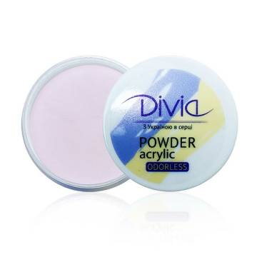 Акриловая пудра для ногтей Divia Acrylic Powder Odorless без запаха, AO23 Pink, 32 г Акриловая пудра для ногтей Divia Acrylic Powder Odorless без запаха, AO23 Pink, 32 г