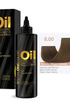 Окрашивающее масло для волос Trendy Hair Special One Color Oil Translucent Hair Color, 8.00 Intense Light Blonde, 125 мл