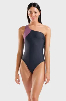Женский черный купальник SOLID SWIMSUIT SINGLE SHOULDER Черный 38 Arena 011323-509