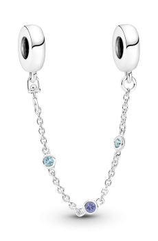 Намистина "Три блакитні камінці"