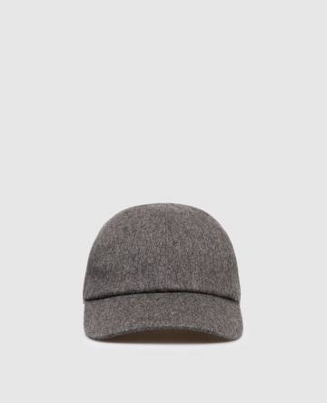 Серая кепка Ivy из кашемира