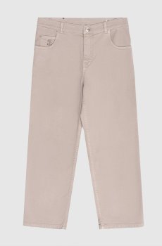 Детские джинсы с патчем логотипа