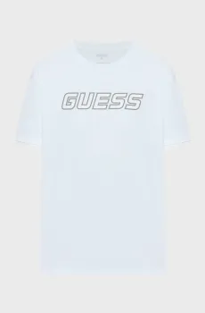 Мужская белая футболка Белый XL Guess Z6GI01.K2835;G011