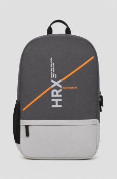 HRX by Hrithik Roshan Unisex Brand Logo Contrast Detail Backpack