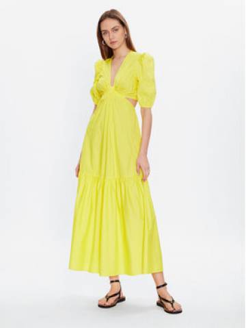 TWINSET Літня сукня 231TT2044 Жовтий Regular Fit TWINSET Літня сукня 231TT2044 Жовтий Regular Fit