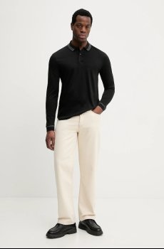 Хлопковый лонгслив BOSS H-Pleins 202