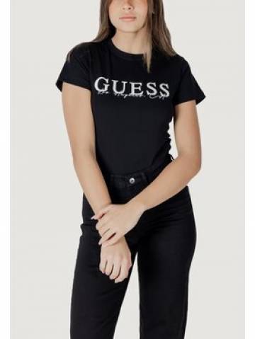 Guess Футболка V5GI15 J1314 Чорний Slim Fit Guess Футболка V5GI15 J1314 Чорний Slim Fit
