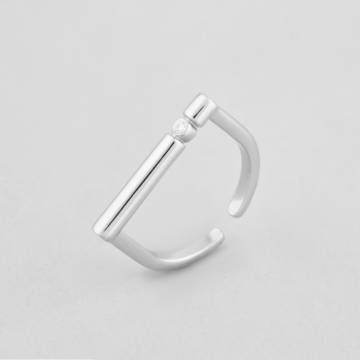 Серебряное кольцо Minimal 11108р-16 16 Серебряное кольцо Minimal 11108р-16 16