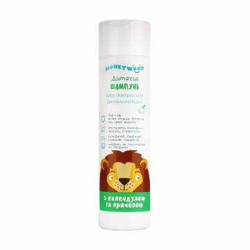 Детский шампунь для волос Honeywood Baby Shampoo с календулой и чередой, 250 мл Детский шампунь для волос Honeywood Baby Shampoo с календулой и чередой, 250 мл