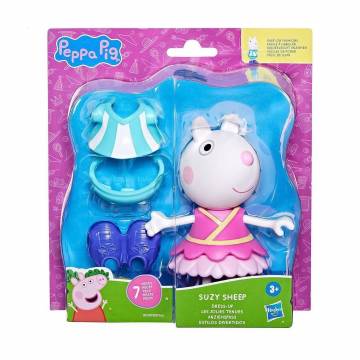Игровой набор Peppa Pig Модное приключение Одень Сюзи, от 3 лет, 15 см, 7 элементов (G0330) Игровой набор Peppa Pig Модное приключение Одень Сюзи, от 3 лет, 15 см, 7 элементов (G0330)