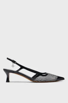 Женские черные лодочки Черный 37 MAJE MFACH00815_Black