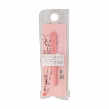 Пинцет для бровей Staleks Beauty & Care скошенные кромки (TBC-11/3) Пинцет для бровей Staleks Beauty & Care скошенные кромки (TBC-11/3)