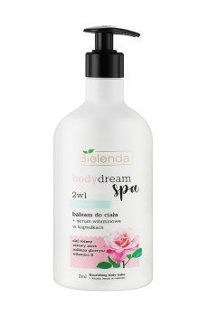 Уценка! Питательный бальзам для тела + витаминная сыворотка 2 в 1 Bielenda Body Dream Spa Nourishing Body Balm, 350 мл
