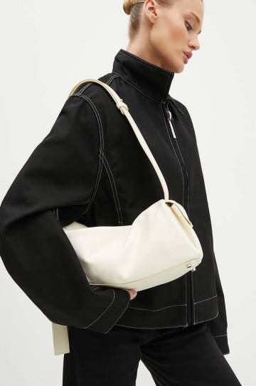 Кожаная сумочка Sunnei цвет белый CACCWBAG002 Кожаная сумочка Sunnei цвет белый CACCWBAG002