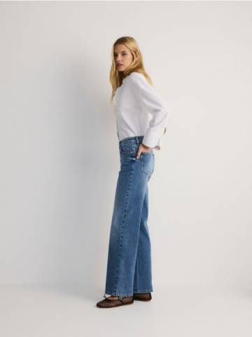 Reserved - Джинси straight leg - синій - YT188-55J Reserved - Джинси straight leg - синій - YT188-55J