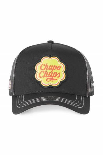 Кепка Capslab Chupa Chups цвет чёрный с аппликацией Кепка Capslab Chupa Chups цвет чёрный с аппликацией