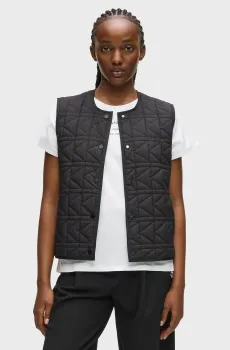 Женский черный жилет QUILT LIGHTWEIGHT Черный L Karl Lagerfeld B1W15042