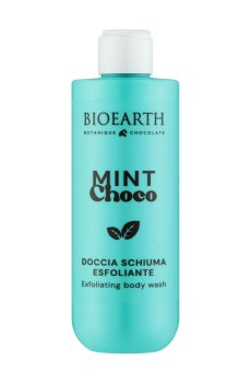 Отшелушивающий гель для душа Bioearth Botanique Chocolate Mint Choco Exfoliating Body Wash, 250 мл