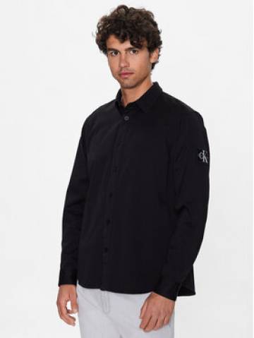 Calvin Klein Jeans Сорочка J30J323255 Чорний Relaxed Fit Calvin Klein Jeans Сорочка J30J323255 Чорний Relaxed Fit