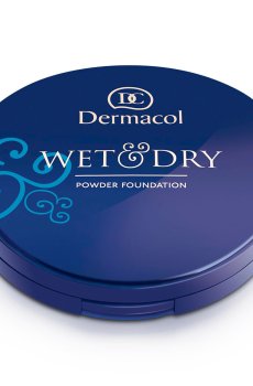 Уценка! Пудровое тональное средство для лица Dermacol Wet & Dry Powder Foundation, 04, 6 г