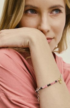 Серебряный браслет с позолотой Answear.LAB