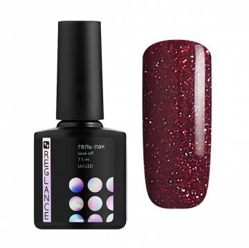 Гель-лак для ногтей Reglance Gel Polish 030 Бордовый с микроблеском, 7.5 мл Гель-лак для ногтей Reglance Gel Polish 030 Бордовый с микроблеском, 7.5 мл