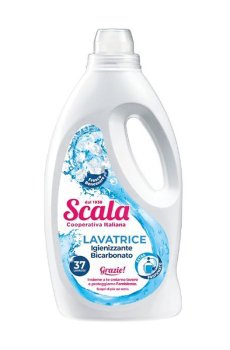 Гель для стирки Scala Lavatrice Igienizzante Бикарбонат натрия, 37 стирок, 1.5 л