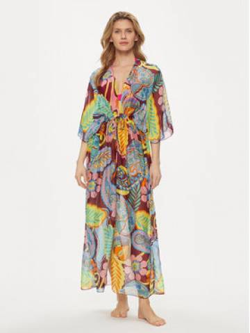 Guess Пляжна сукня E4GK08 WE550 Кольоровий Regular Fit Guess Пляжна сукня E4GK08 WE550 Кольоровий Regular Fit