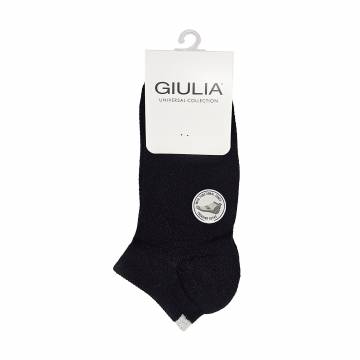 Носки универсальные Giulia US1 Short Trekking, низкие, черные, размер 40-42