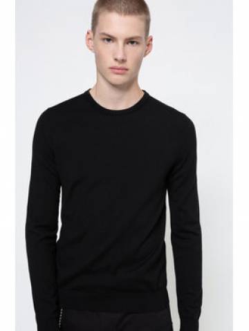 Hugo Светр San Paolo 2 50435679 Чорний Regular Fit Hugo Светр San Paolo 2 50435679 Чорний Regular Fit