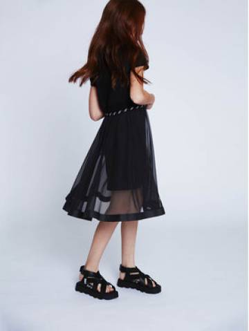 DKNY Спідниця D33606 S Чорний Regular Fit DKNY Спідниця D33606 S Чорний Regular Fit