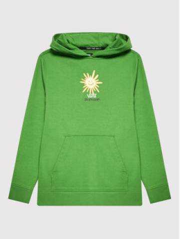 Vans Світшот SKATEISTAN Holiday VN0A7SJ1 Зелений Regular Fit Vans Світшот SKATEISTAN Holiday VN0A7SJ1 Зелений Regular Fit