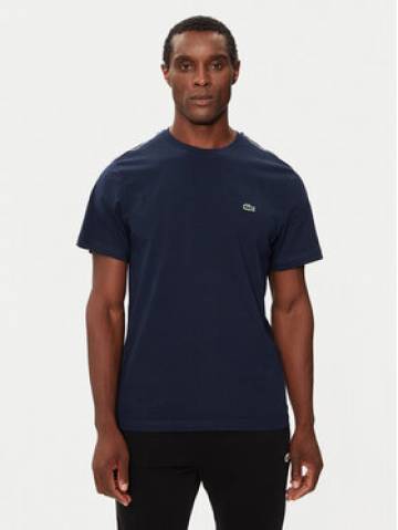 Lacoste Футболка TH7404 Cиній Regular Fit Lacoste Футболка TH7404 Cиній Regular Fit