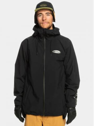Quiksilver Куртка outdoor High In Th Hood EQYTJ03436 Чорний Regular Fit Quiksilver Куртка outdoor High In Th Hood EQYTJ03436 Чорний Regular Fit