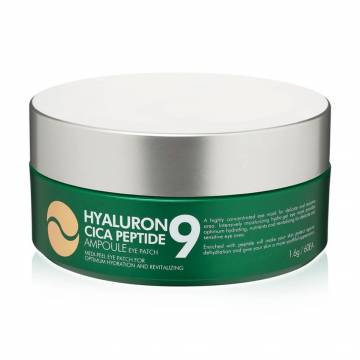 Гидрогелевые патчи для кожи вокруг глаз Medi-Peel Hyaluron Cica Peptide 9 Ampoule Eye Patch успокаивающие, с пептидами, 60 шт Гидрогелевые патчи для кожи вокруг глаз Medi-Peel Hyaluron Cica Peptide 9 Ampoule Eye Patch успокаивающие, с пептидами, 60 шт