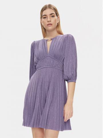 Liu Jo Коктейльна сукня CA4050 J1923 Фіолетовий Regular Fit Liu Jo Коктейльна сукня CA4050 J1923 Фіолетовий Regular Fit