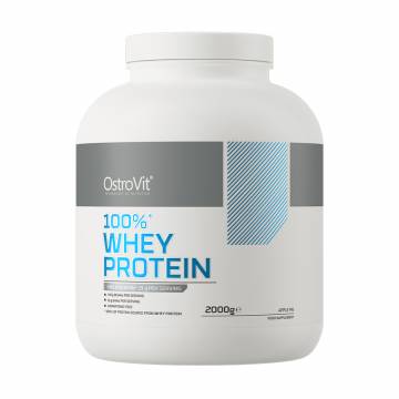 Протеин OstroVit 100% Whey Protein со вкусом яблочного пирога, в порошке, 2 кг