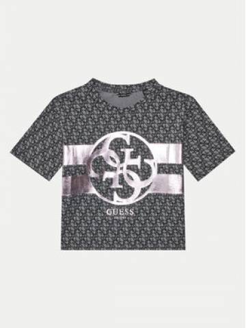 Guess Футболка J5RI04 K6YW4 Чорний Regular Fit Guess Футболка J5RI04 K6YW4 Чорний Regular Fit