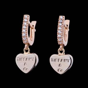 Золотые серьги с фианитами с04368 Золотые серьги с фианитами с04368